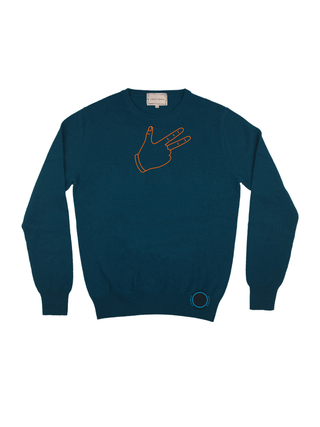"the brunson celly" Cashmere Crewneck