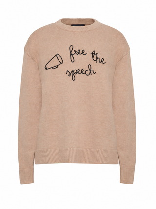 "free the speech" Maxine Sweater