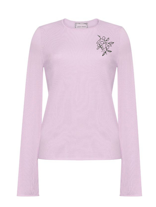 "opa" Silk Cashmere Crewneck