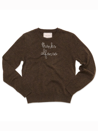 "thanks Alfonso" Women's Crewneck