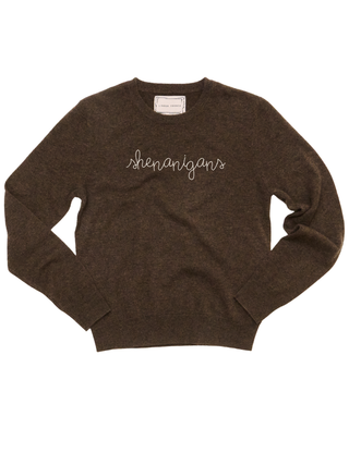 "shenanigans" Women's Crewneck