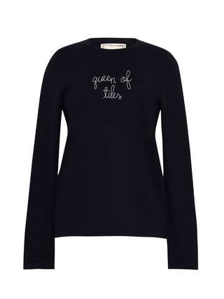 "queen of tiles" Mara Crewneck