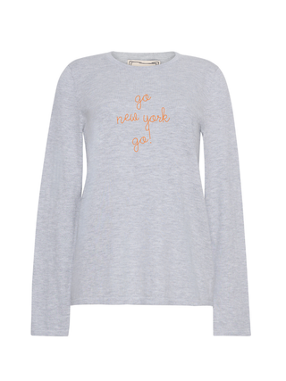 "go new york go!" Mara Crewneck