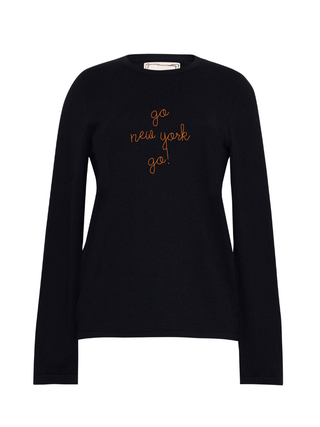 "go new york go!" Mara Crewneck