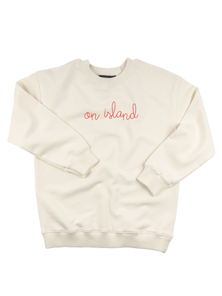 "on island" Kids' Sweatshirt Sweatshirt Ecovest Cream 2T 