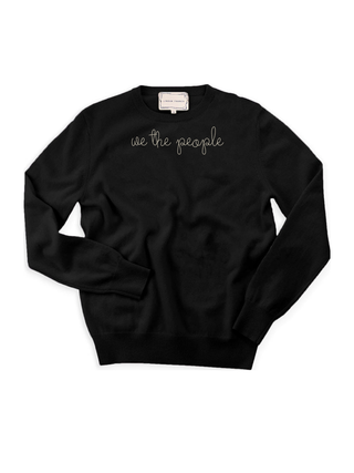 "we the people" Men's Cashmere Crewneck