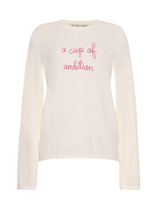 "a cup of ambition" Mara Crewneck
