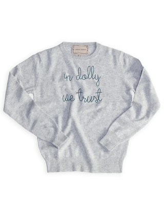 "in dolly we trust" Women's Crewneck