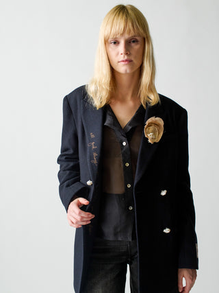 Jackie Double Breasted Blazer Blazer Lingua Franca   