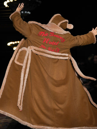 Bowery Bear Coat RTW LINGUA FRANCA NYC