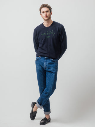 Blakely Thornton Men's Crewneck Cashmere Core LINGUA FRANCA NYC