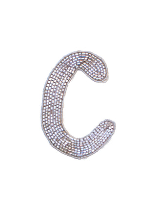 Beaded Letter Patches  Lingua Franca NYC OS C 