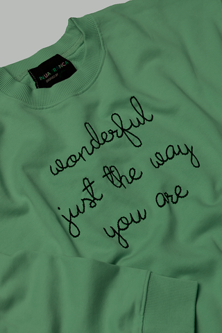 "wonderful just the way you are" Women's Sweatshirt Sweatshirt Ecovest   