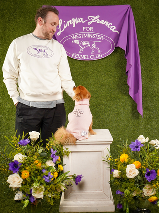 "westminster logo" Sweatshirt Sweatshirt LINGUA FRANCA NYC