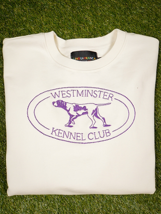"westminster logo" Sweatshirt Sweatshirt LINGUA FRANCA NYC