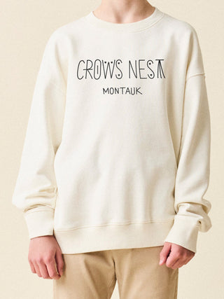 Crow's Nest Kids' Sweatshirt  Lingua Franca NYC   