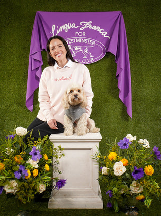 Custom Name Dog Sweater (Template) LINGUA FRANCA NYC