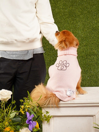 Custom Puppy Love WKC Dog Sweater Wool LINGUA FRANCA NYC