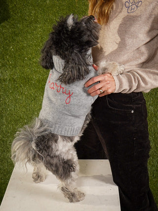 Custom Name Dog Sweater (Template) LINGUA FRANCA NYC