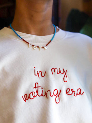 VOTE necklace jewelry Brinker & Eliza   