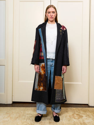 Bambi Patchwork Coat RTW LINGUA FRANCA NYC