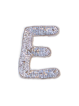 Beaded Letter Patches  Lingua Franca NYC OS E 