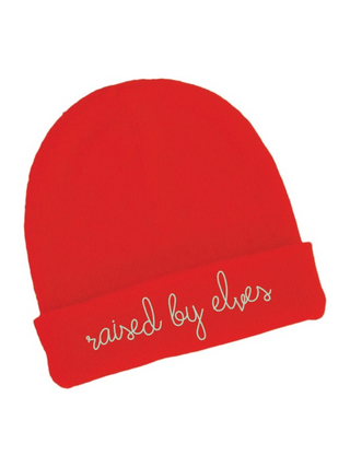 “raised by elves” Cashmere Beanie