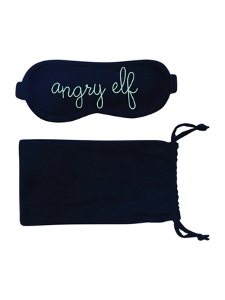 “angry elf” Cashmere Eye Mask Set