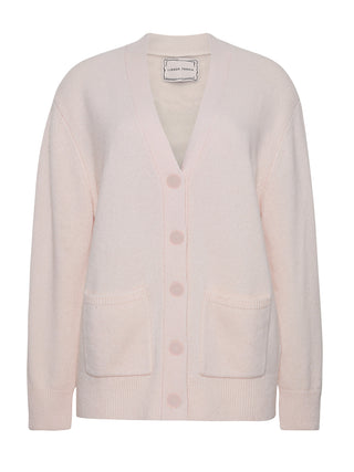 Cluny Cardigan, Sans Stitching RTW LINGUA FRANCA NYC Pale Pink XS