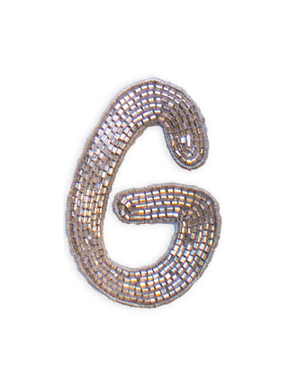 Beaded Letter Patches  Lingua Franca NYC OS G 