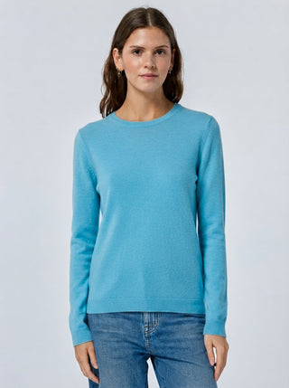 Custom Mara Cotton Crewneck Cotton Silk Core LINGUA FRANCA NYC Maritime