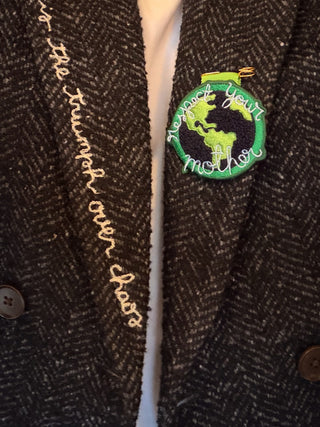 Respect Your Mother Patch Pin jewelry LINGUA FRANCA NYC