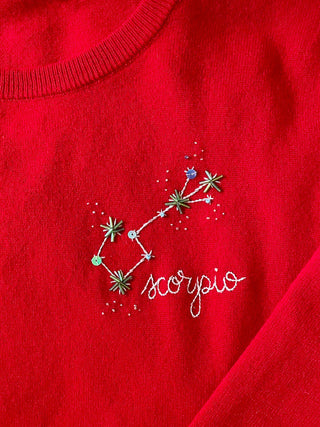 Custom Women's 100% Cashmere Crewneck Sweater