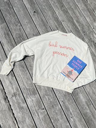 "bad summer person" Sweatshirt Sweater Lingua Franca NYC   