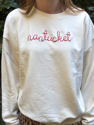 "nantucket" Women's Sweatshirt Sweatshirt Ecovest   
