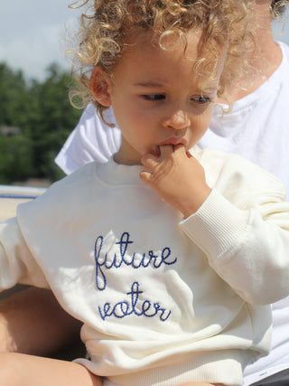 "future voter" Kids' Sweatshirt Sweatshirt Ecovest   