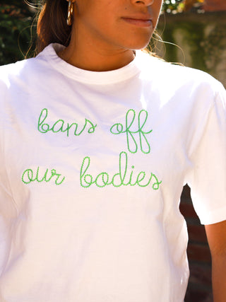 "bans off our bodies" T-Shirt  Donation10p   