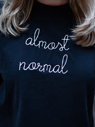 "almost normal" T-Shirt  Lingua Franca NYC   