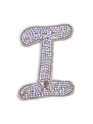 Beaded Letter Patches  Lingua Franca NYC OS I 