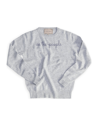 "we the people" Men's Cashmere Crewneck