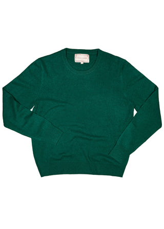 Custom Womens Crewneck Cashmere Core LINGUA FRANCA NYC