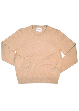 Custom Womens Crewneck Cashmere Core LINGUA FRANCA NYC