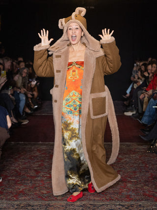 Bowery Bear Coat RTW LINGUA FRANCA NYC