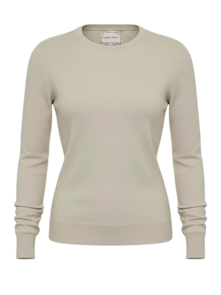 Custom Cotton Silk Crewneck 307 Other LINGUA FRANCA NYC