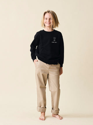 Montauk Man Kids' Sweatshirt  Lingua Franca NYC   