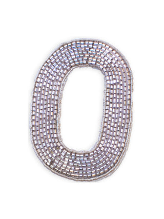 Beaded Letter Patches  Lingua Franca NYC OS O 