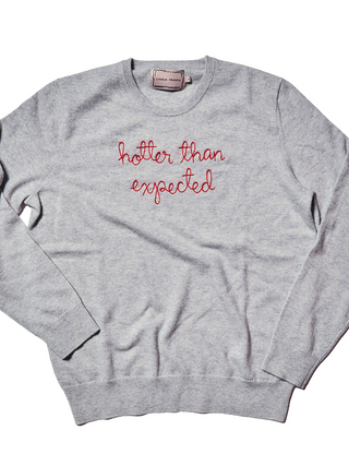 “Hotter Than Expected” Men's Crewneck