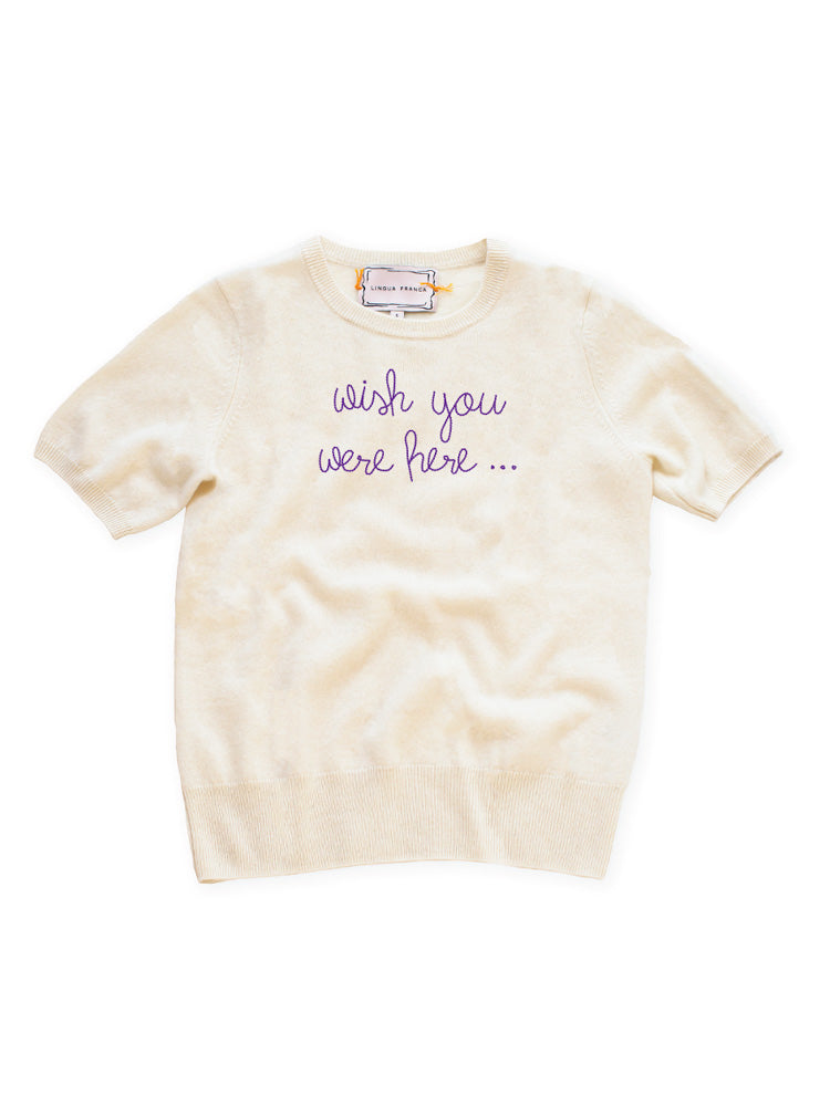 wish you were Short Sleeve – Lingua Franca NYC