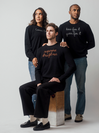 Blakely Thornton Women's Crewneck Cashmere Core LINGUA FRANCA NYC