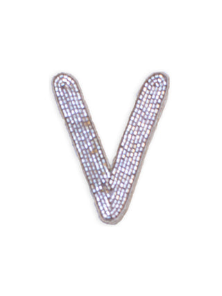 Beaded Letter Patches  Lingua Franca NYC OS V 